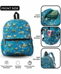 Earthmover Print School Backpack 3 To 7 Years