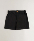 Julius Black Suspender Shorts