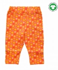 Baby Girl Leggings - Indian Flora Orange