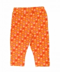 Baby Girl Leggings - Indian Flora Orange