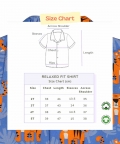 Half Sleeves Shirt - Tiger Foliage