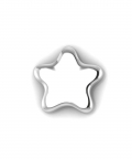 Sterling Silver Star Keepsake Baby Box (32 gm)