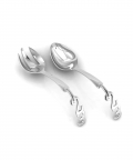 Sterling Silver Spoon & Fork Set-The 123 Set (35 gm)