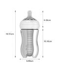999 Pure Silver Baby Feeding Bottle-(Silver Weight-80gm)