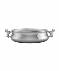 Silver Plated Gift Set For Baby-Hamper With Horse Porringer Bowl & Spoon Fork Set