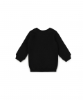Peppa Pig Black Print Cotton Fleece Kids Sweatshirt Set
