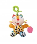 Big Eyed Hanging Pulling Toy With Teether