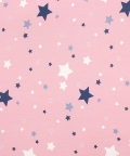 Baby Bed Cum Carry Nest Star And Rabbit Pink