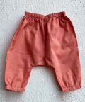 Whitewater Kids Unisex Organic Koi Peach Print Angrakha Top Pants