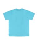 Turquoise Round Neck Polo T-Shirt With Kungfu Panda Embroidery