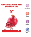 Hindi Varnamala Flash Cards-32 Cards | Fun Learning