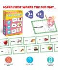 First Words Match And Learn Jigsaw Puzzle Game - 42 Pcs