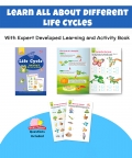 Life Cycle Play & Learn Puzzle With Activity Book - 40 Pcs