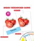 Vegetables Flash Cardss (32 Cards) | Fun Learning 
