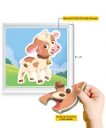 Baby Animals - Fun & Educational Jigsaw Puzzle Set