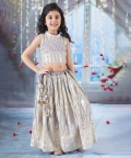 Lehenga With Sequence Work Blouse And Lacework Dupatta