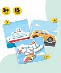 Modes Of Transport - Fun & Educational Jigsaw Puzzle Set