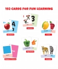 Big Flash Cards Fun And Early Learning Pack Of 6- 192 Cards