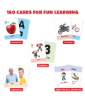 Abc Numbers Opposites Sight Words Pack Of 5-160 Flash Cards