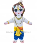 Lord Krishna And Lord Balram Plush Dolls