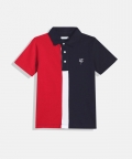 Ladore Red and Black 100% Cotton Mercerised Polo Tshirt
