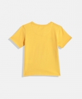 Ladore Yellow Nature Camping Cotton Half Sleeves Tshirt