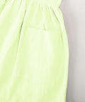 Lime Green 100% Organic Sleeveless Nightdress