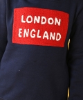London England Grey Fleece Boys Hoodie Jogger Set