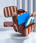 Bear Lunchbag And Ergonomic School Backpack.(2 Pcs Set)