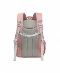 Peach 2 Stripes Ergonomic School Backpack