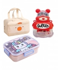 Small Uni Lunch Box,Lunch Bag & Water Bottle, Set of 3