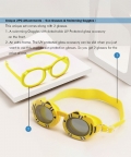 Fish Dual Glass Frame Sun Protection & Swimming Goggles
