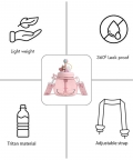 Pink Carnival Theme Kids Water Bottle,1000Ml