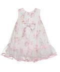 Pink & White Floral Dress