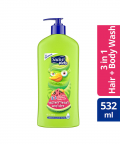 Suave Kids Shampoo 3 in 1 Melon 18 Oz/532ml (532 ml)