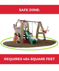 Naturally Playful Playhouse Climber & Swing Set Extension