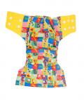 Baby Moo Printed Multicolour Reusable Diaper