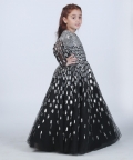 Sequins Cocktail Gown For Girls