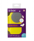 B.box Snackbox-Lemon Sherbet Yellow Grey