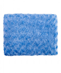 Swirl Blue Fur Blanket