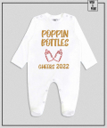 Poppin Bottles White Romper