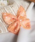 Sequined Bow Hairclips 