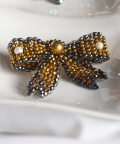 Pair Of Monarch Butterfly Hairclips 