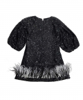 Sequins Feather Dress