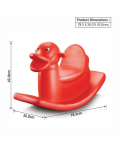 Ok Play Duck Rocker For Kids - Red