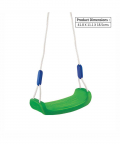 Ok Play Fun Flier Plastic Baby Swing For Kids - Green