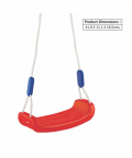 Ok Play Fun Flier Plastic Baby Swing For Kids - Red