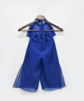 Blue Georgette Jumpsuit