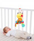 Baby Moo Mr. Patches Yellow Premium Hanging Toy With Teether