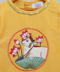 Pichwai Embroidered Kurta Dhoti
